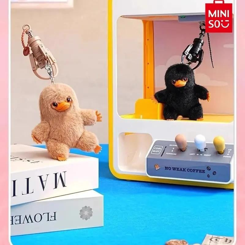 MINISO Fantastic Beasts Series 10Cm Charm Cute Keychain Decor for Bag Accessory Extension Hook Claws Collectible Edition Ideal Gift for Christmas & Holiday Haul for Students Friends