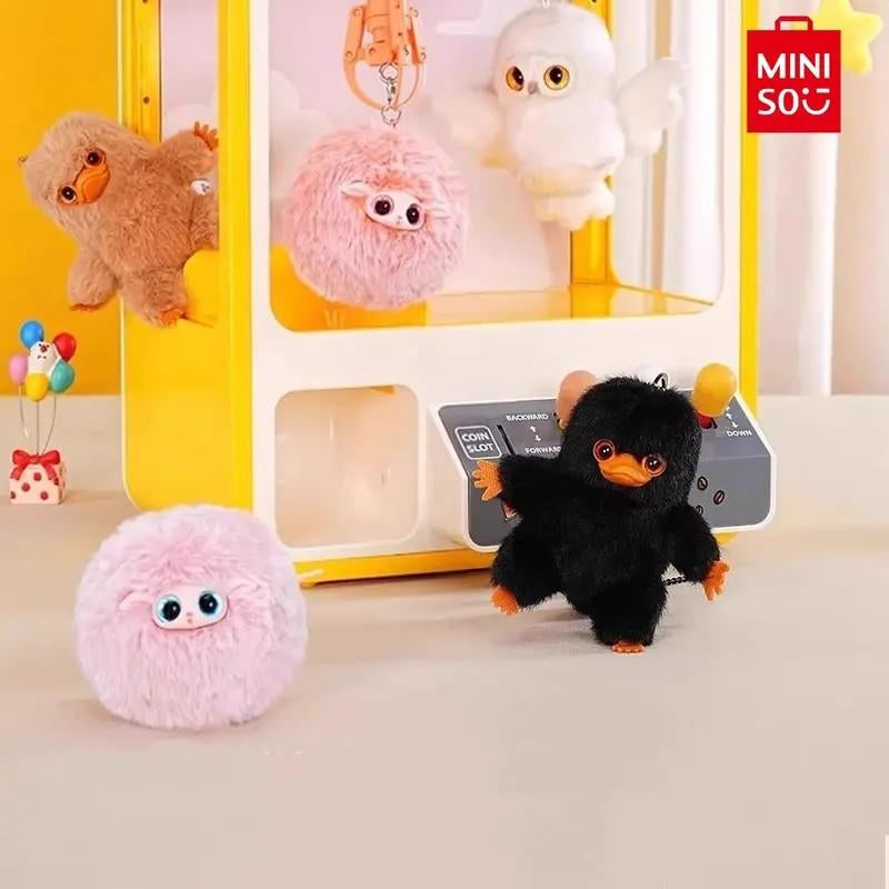 MINISO Fantastic Beasts Series 10Cm Charm Cute Keychain Decor for Bag Accessory Extension Hook Claws Collectible Edition Ideal Gift for Christmas & Holiday Haul for Students Friends
