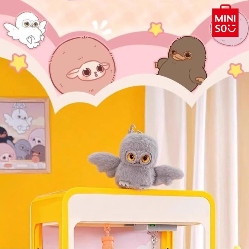 MINISO Fantastic Beasts Series 10Cm Charm Cute Keychain Decor for Bag Accessory Extension Hook Claws Collectible Edition Ideal Gift for Christmas & Holiday Haul for Students Friends